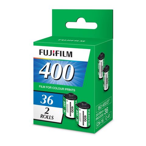 Fujifilm 400 35mm Colour Film Twin Pack (72 exposures)