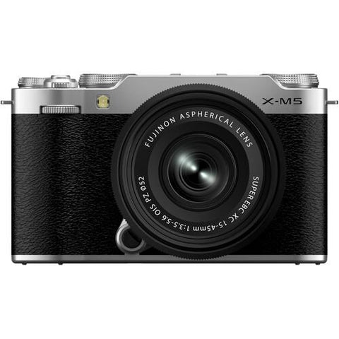 Fujifilm X-M5 Mirrorless Camera Twin Lens Special Edition Kit (Silver)