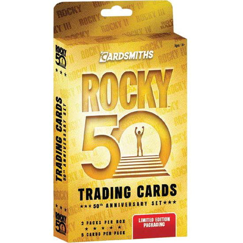 Rocky 50th Anniversary Trading Card Set (Collector Box)