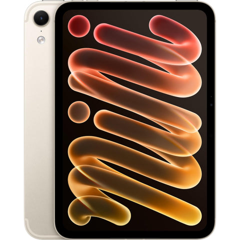 Apple iPad mini 8.5-inch Wi-Fi + Cellular with Nano-Texture Glass 256GB (Starlight) [A20 Pro]