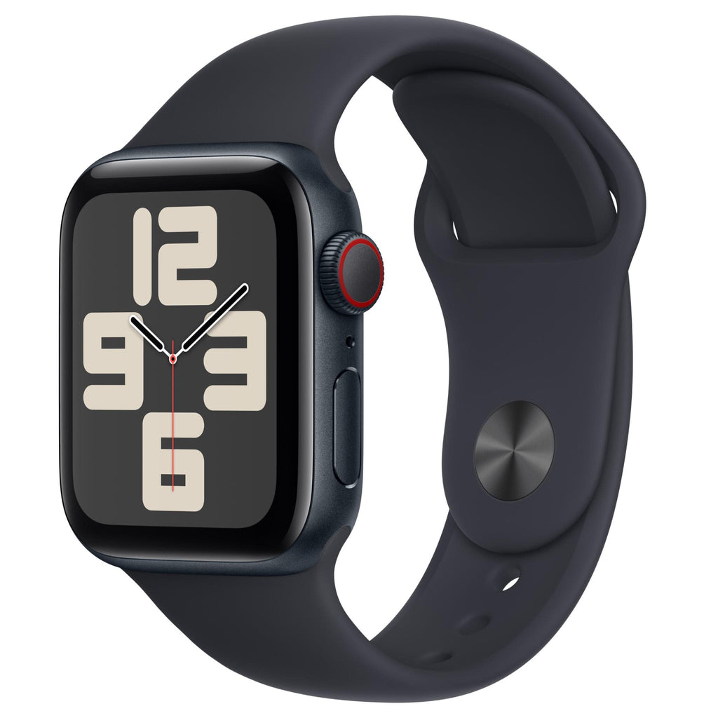 Apple Watch SE GPS + Cellular 40mm Midnight Aluminium Case (S/M) [2023 ...